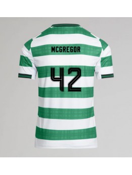 Celtic Callum McGregor #42 Replika Hemmakläder 2025-26 Kortärmad